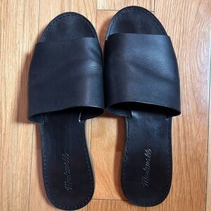 Madewell Women's Black Slide Sandals